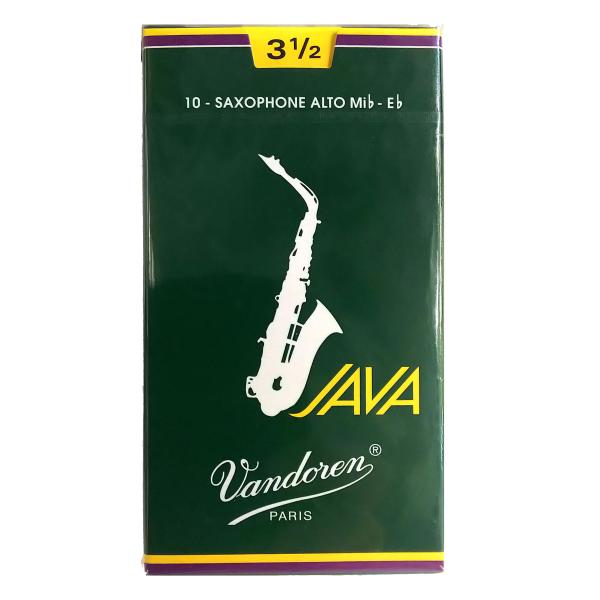 Vandoren / アルトサックス用リード 3 1/2 -JAVA- 10枚入り