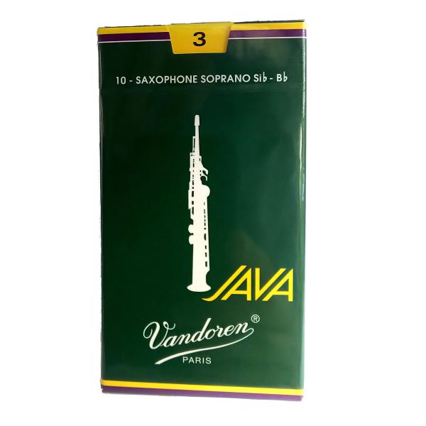 Vandoren / ソプラノサックス用リード 3 -JAVA- 10枚入り