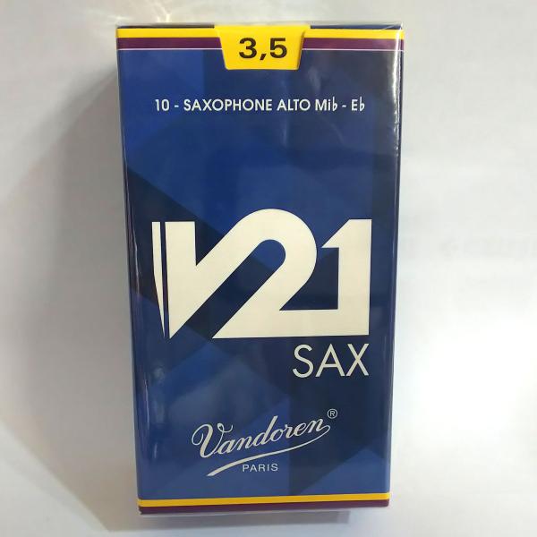 Vandoren V21 / アルトサックス用リード 3,5  10枚入り