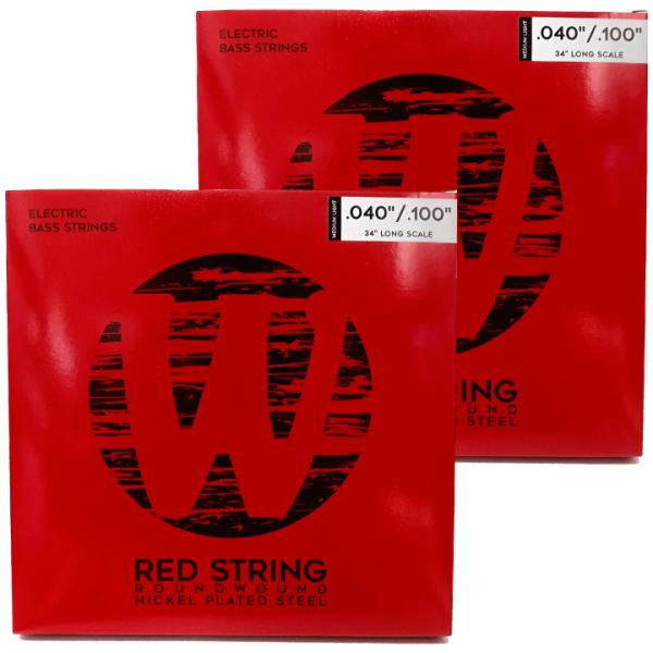 Warwick エレキベース弦2セット 46210 ML 4 040/100