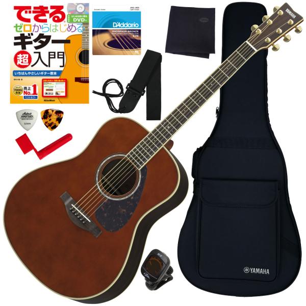 初心者も安心 調整済で弾きやすいYAMAHA LL6 ARE DTアコギ初心者セット