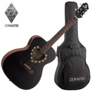 調整済みで弾きやすい Zemaitis CAF-85H エレアコ初心者セット DBK