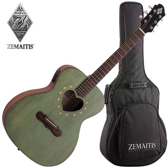 調整済で弾きやすい ZEMAITIS CAF-85H Forest Green