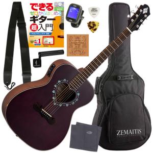 調整済みで弾きやすい Zemaitis CAF-85H エレアコ初心者セット DBK