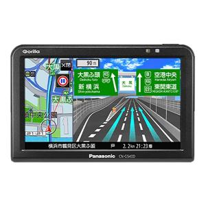 パナソニック Panasonic Gorilla CN-G540D 5V型 SSDポータブルカーナビゲーション（2021年度最新地図版）｜itoh-shop110