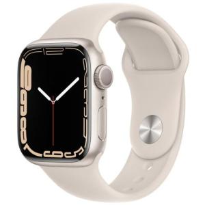 Apple(アップル) Apple Watch Series 7 GPSモデル 41mm MKMY3J/A スターライトスポーツバンド｜itoh-shop110