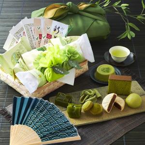 父の日 ギフト プレゼント スイーツ 宇治抹茶竹かごセット ...