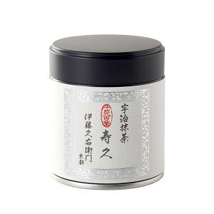 父の日　御中元 お茶 宇治茶 宇治抹茶 寿久25缶入 § お濃茶 粉末 京都 お土産｜itohkyuemon