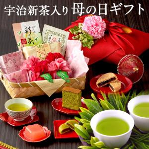父の日 スイーツ プレゼント 2025 お菓子 おかし ギフト 和菓子 抹茶 高級 花咲く竹かごセット 送料無料 § 伊藤久右衛門 60代 70代 80代 あすつく