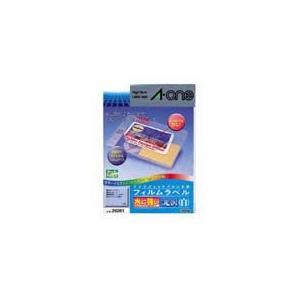 エーワン インクジェット用ラベル 29281 A4 耐水光沢 : イトー