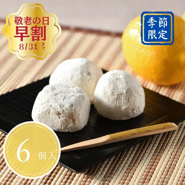 限定　埋れ木「暑気払い」（６個入り）爽やかな檸檬の風味