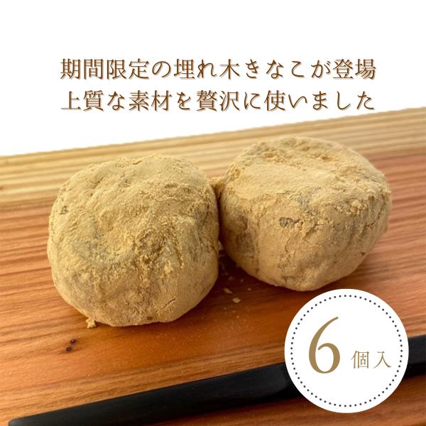 埋れ木きなこ　６個入　季節限定　贈り物・プチギフト・プレゼント