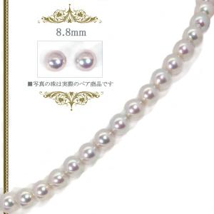 グレー系 真多麻真珠2点セットあこや真珠ネック...の詳細画像2
