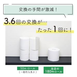 トイレットペーパー シングル 業務用 180m...の詳細画像2