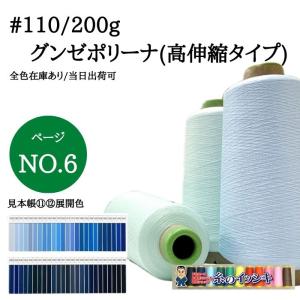 110番200g グンゼポリーナ ポリエステルウ...の商品画像