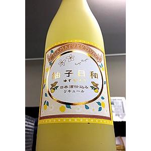 柚子日和　720ml【一升瓶６本・小瓶１２本（小瓶２本で一升瓶１本に換算）を超えるご注文は２個口以上となり送料別途追加】｜itosaketen89ed