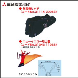 三菱（MITSUBISHI） ニューイエロー培土器尾輪付 MMR600用 コードNO
