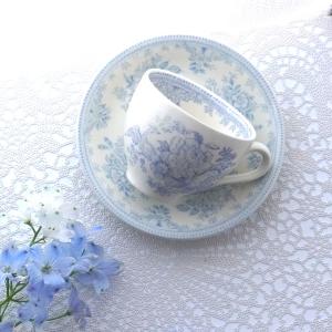 BURLEIGH バーレイ ピンク アジアティックフェザンツ カップ