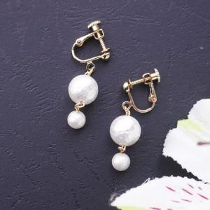 水晶 クラック水晶 ピアス クリア系 ハンドメイド 天然石 サージカル