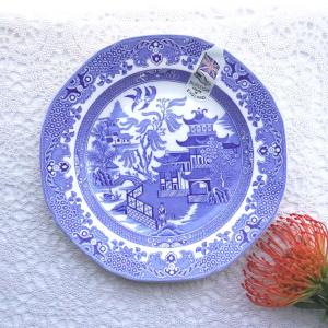 BURLEIGH バーレイ ブルーキャリコ プレート26.5cm : 創美-Yショップ