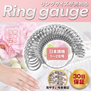 リングゲージ 日本規格 サイズゲージ 指輪ゲージ 1号 28号 日本標準規格 ペアリング