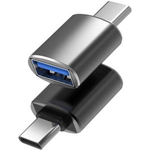 オーディオファン OTGアダプタ USB3.1 USB-A メス USB-C オス 2点セット 変換コネクター｜itostore