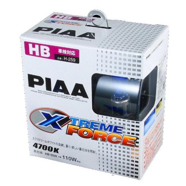 PIAA ヘッドライト/フォグライト用 ハロゲンバルブ HB 4700K エクストリームフォース 車...