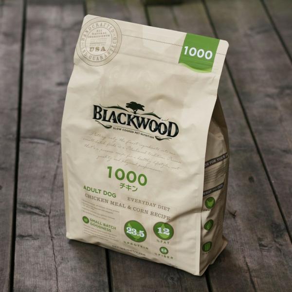 ブラックウッド1000（BLACKWOOD）米国最高級ドッグフード/正規品成犬期?老齢期/20kg（...