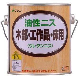 和信ペイント 油性ニス 高耐久・木質感生かした高級仕上げ ケヤキ 0.7L｜itostore