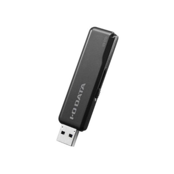 アイ・オー・データ USB 3.0/2.0対応 スタンダードUSBメモリー ブラック 8GB 日本メ...