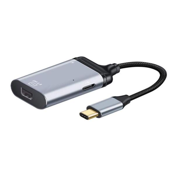 Xiwai USB-C タイプC - Mini DP ディスプレイポートモニター変換アダプター 4K...