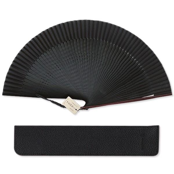 多幸扇  布扇子セット蝋結 赤縞 60間【※※※名入れ不可※※※】(0073-25)