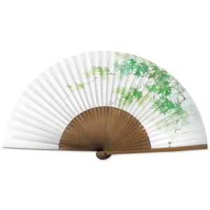 男性用扇子 唐木 楓(C4023)(Ab08)の商品画像