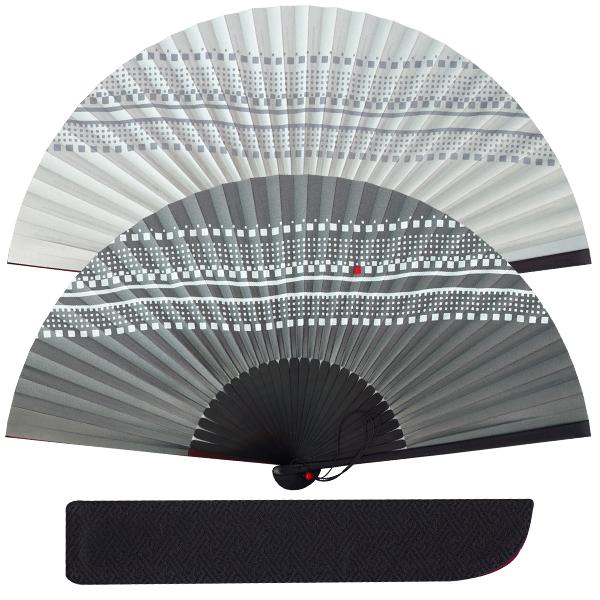 男女兼用 京扇子 変わり色骨 tone (トーン)(Af39)