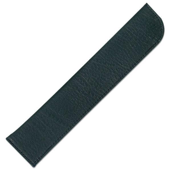 扇子7.5寸用 扇子袋<男性用>レザー(本革)紺(La801)