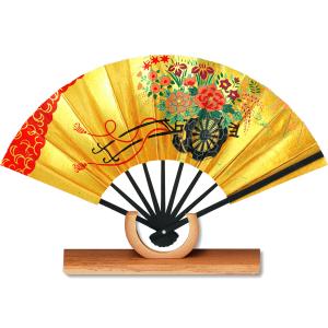 歳時記】豆扇子 節分【台付きセット】【※※※名入れ不可※※※】(Rf112