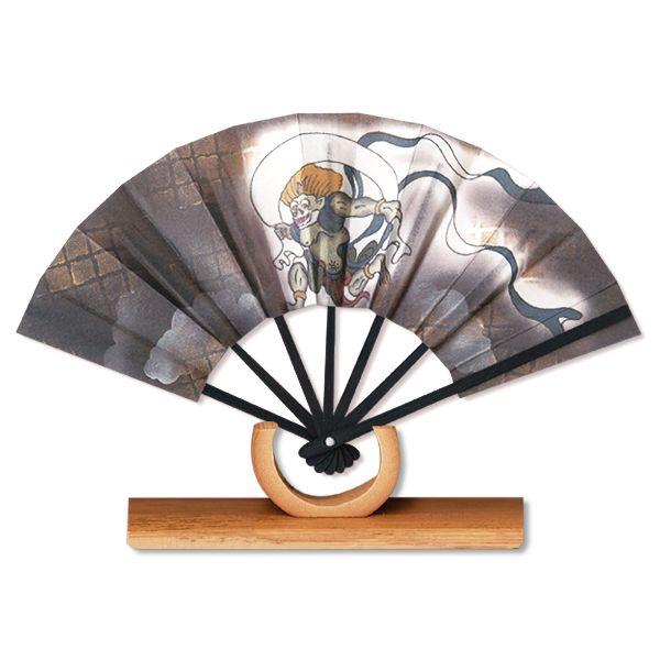 外国へのお土産/豆扇子 風神【扇子単品】(Rf021)