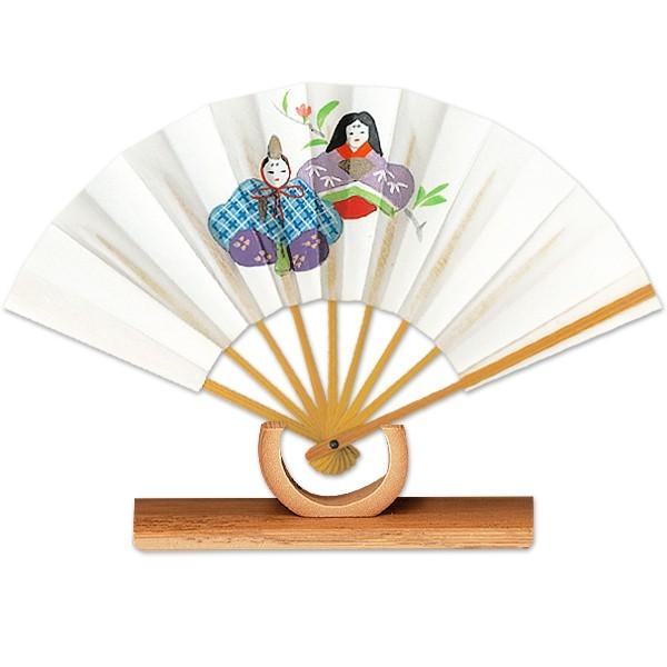 外国へのお土産/豆扇子 卵竹お雛さん【扇子単品】(Rf119)