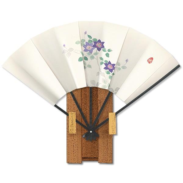 飾り京扇子/都の四季6/鉄線(T006)