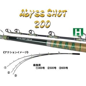 アマノ釣具 アビスショット200 H  Abyss SHOT  400~600号