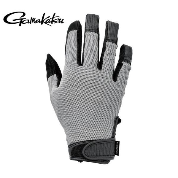 がまかつ/ラグゼ　プロテクショングローブライト LE914 グレー Mサイズ フィッシンググローブ ...