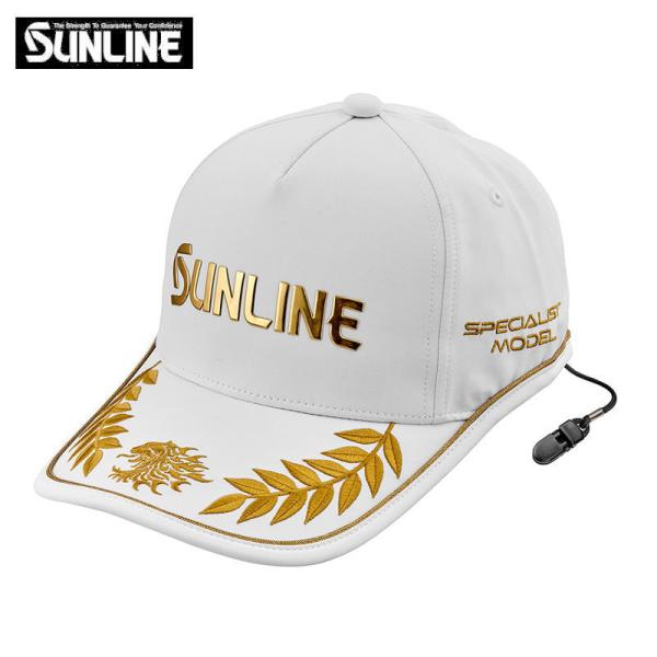 プレゼント付！ ツアーキャップ CP-3407 ホワイト 2026年春夏 サンライン 新製品 4月発...