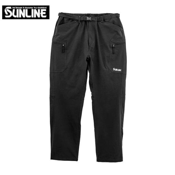 プレゼント付！ フッシングロングパンツ SUW-05304 ブラック  2026年春夏 サンライン ...