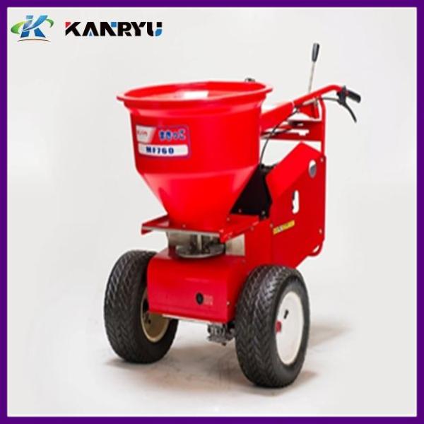 肥料散布機 MF760T ターフタイヤ仕様 【法人限定/代引不可/カンリウ工業/KANRYU】
