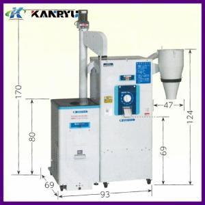 カンリウ工業 籾すり精米機 SRH1562E タンク容量：籾 20kg入 玄米 18kg