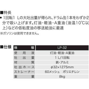 工進 手廻しドラムポンプ ハイリッターポンプ ...の詳細画像1