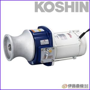 工進 船舶用ウインチ イカール ４００Ｗ  REL-4024L 【KOSHIN/ウインチ/代引不可】｜itounouki