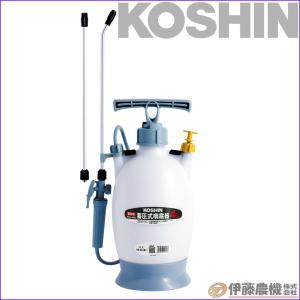 工進（KOSHIN） 蓄圧式噴霧器 ミスターオート 7L 剥離剤用 HS-701WH