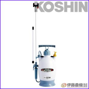 工進（KOSHIN） 蓄圧式噴霧器 ミスターオート 7L 剥離剤用 HS-701WH
