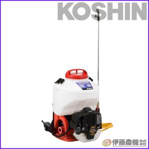 工進 背負い式エンジン動噴 10L 2サイクル カスケード式 ES-10C